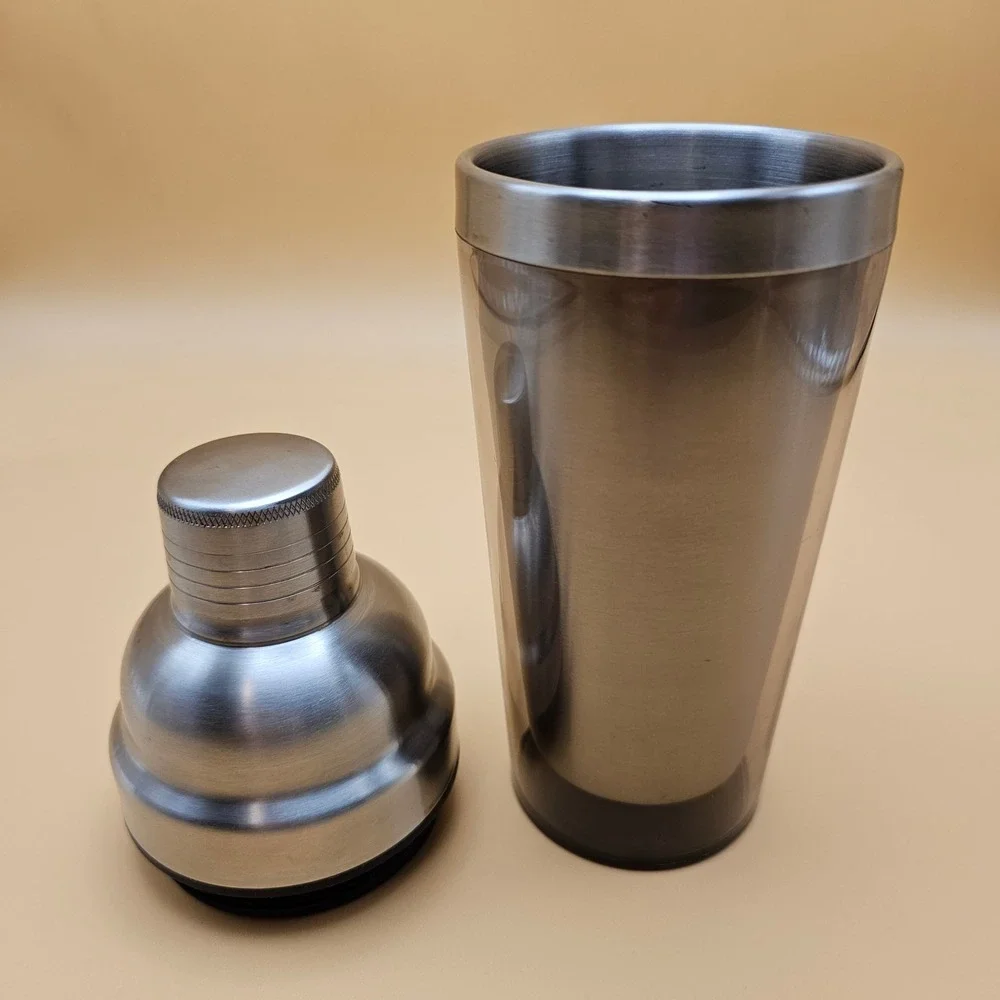 Stainless Steel Cocktail Shaker Bar Tool For‎ Mixology Drinks